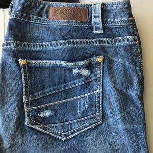 Rock and Roll Denim Jean Boyfriend Skinny
